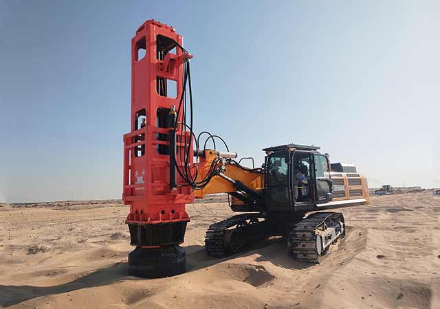 高速液压夯实机